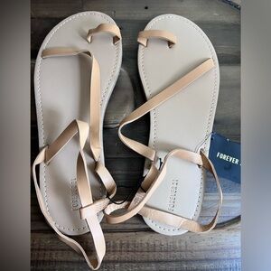 NWT Forever 21 gladiator sandal